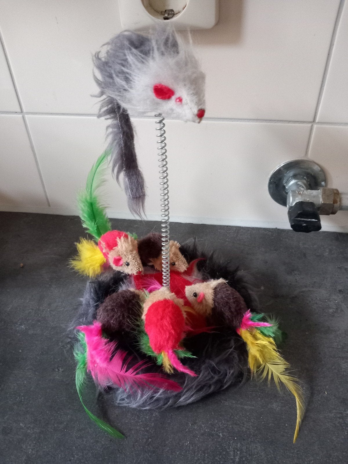 Nobby kattenspeelplaats (Nijmegen-oost), Ophalen of Verzenden, Zo goed als nieuw, Overig speelgoed