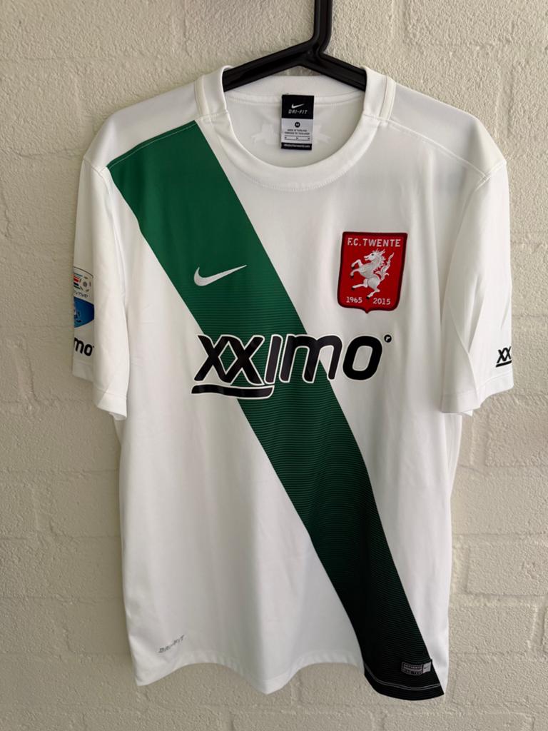 FC Twente Jubileumshirt maat M, Wit, Nieuw, Voetbal, Verzenden