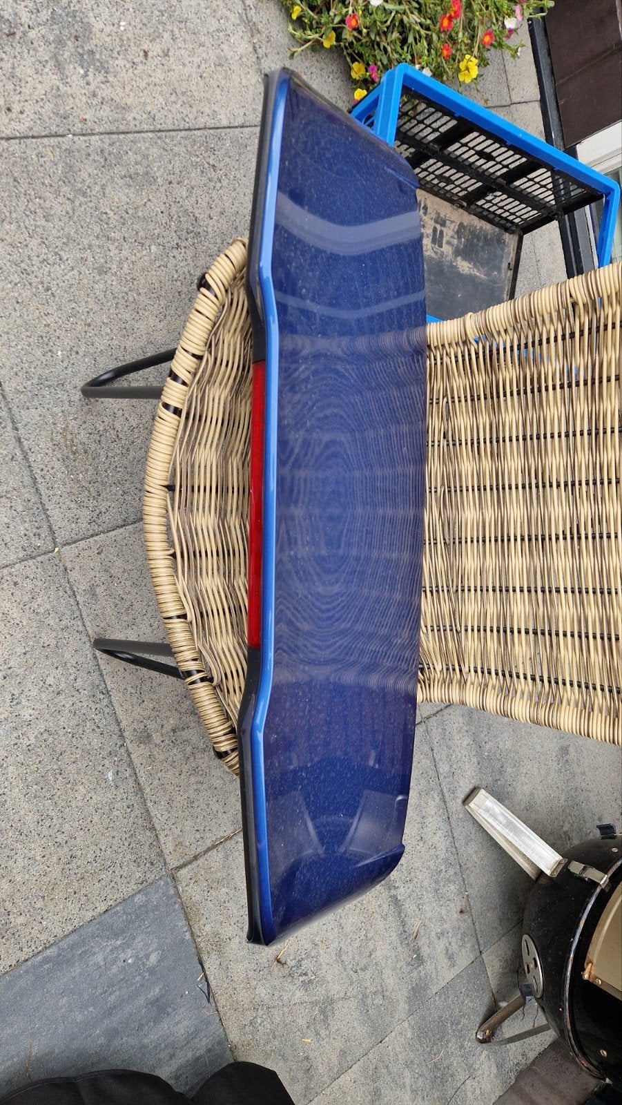 Dakspoiler Volvo V40 (2015-2019) Bursting Blue, Auto-onderdelen, Ophalen, Gebruikt, Achter, Volvo
