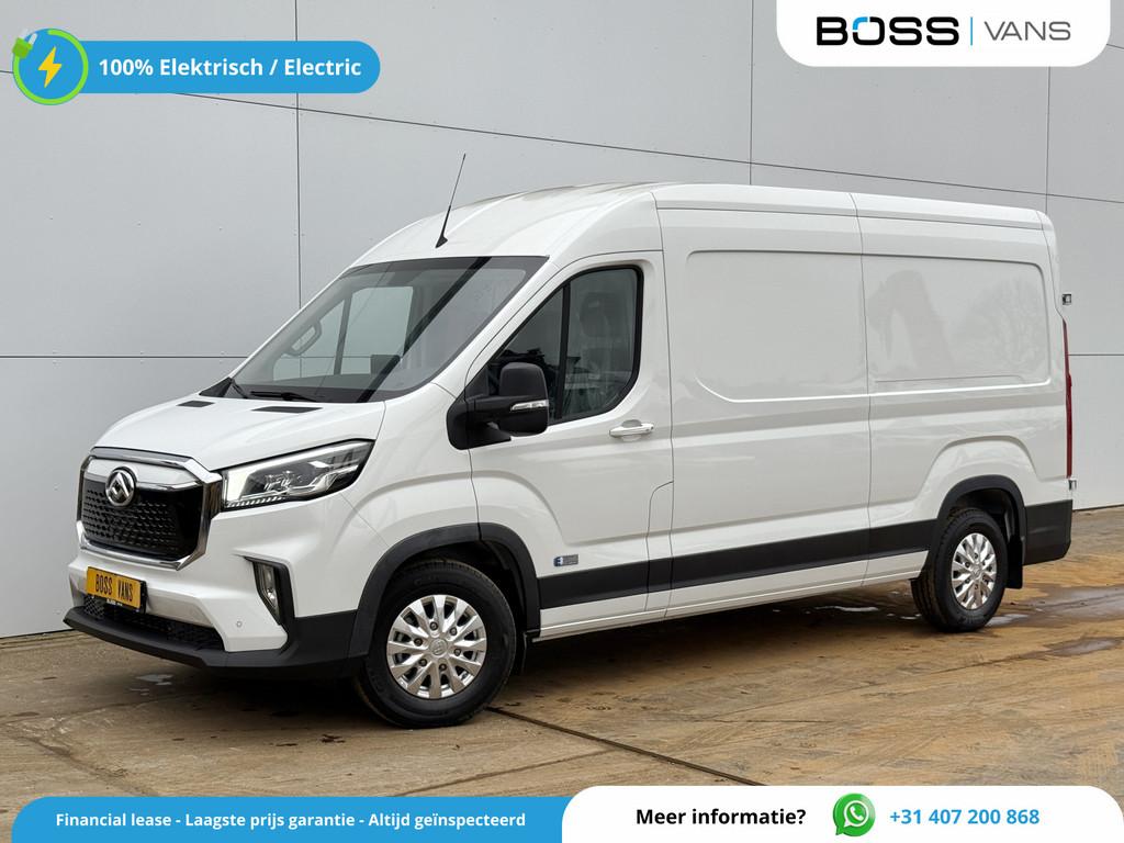 Maxus eDeliver 9 72kWh Nieuw Elektrisch 72kWh 280km WLTP L3H, Auto's, Stof, 280 km, Wit, Nieuw