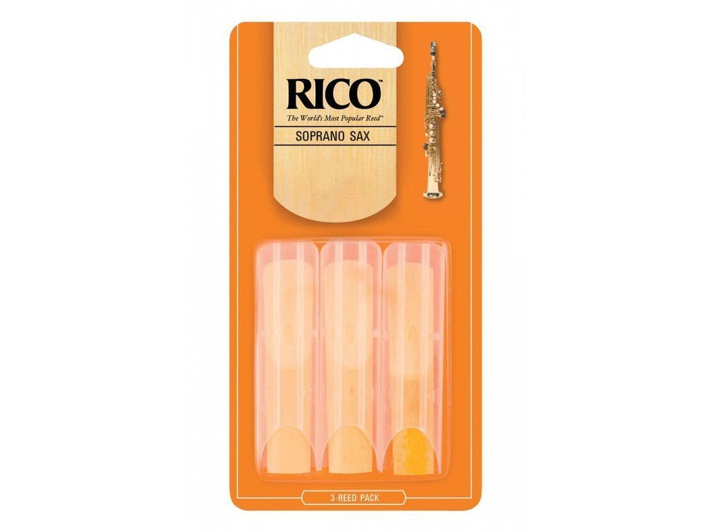 Rieten Rico voor Sopraan Saxofoon Sterkte 3, 3 stuks, Muziek en Instrumenten, -, -, Saxofoon, Nieuw
