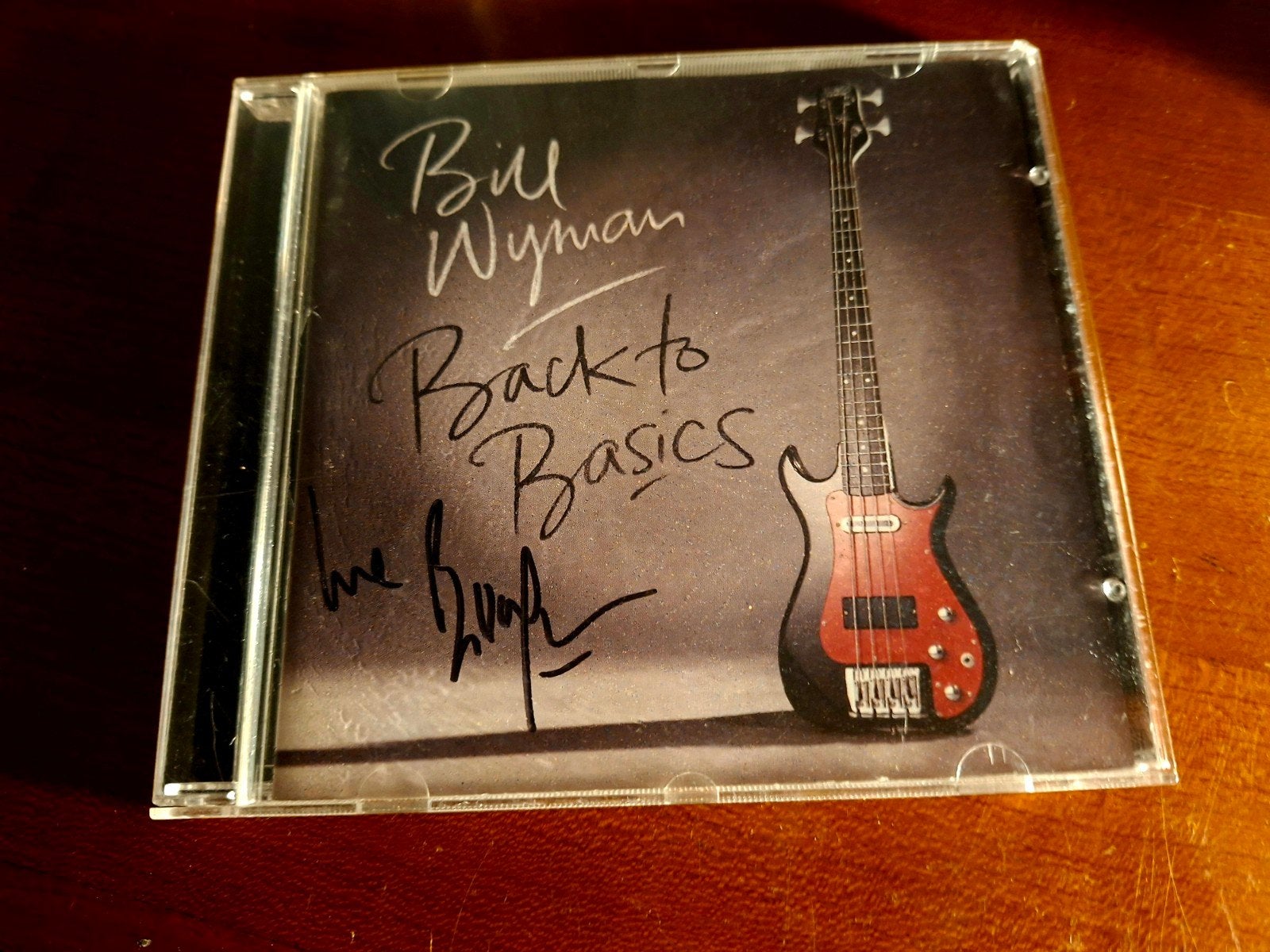 Bill Wyman - Back To Basics (Gesigneerd CD), Ophalen of Verzenden, Zo goed als nieuw, Album, Gesigneerd