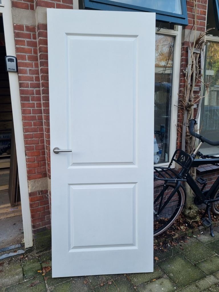 Nieuwe paneeldeur 83x210, Ophalen, 80 tot 100 cm, Binnendeur, Nieuw