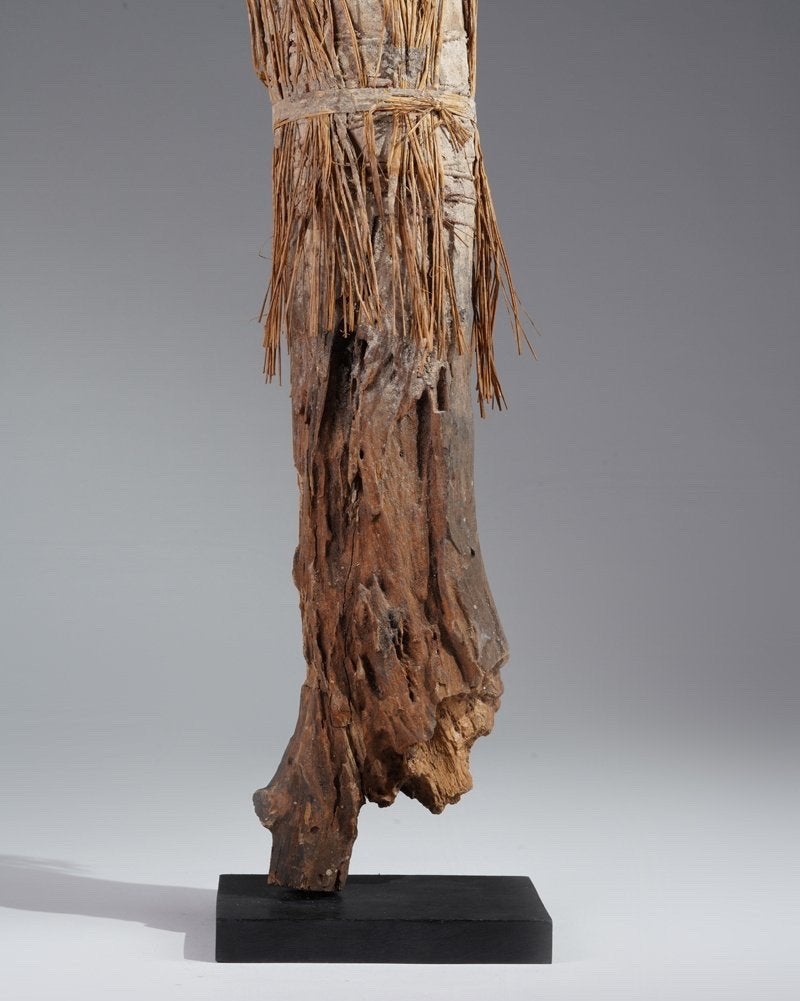 260268 Groot oud Afrikaans Fon Fetisch Bocio Statue on stand, Ophalen of Verzenden
