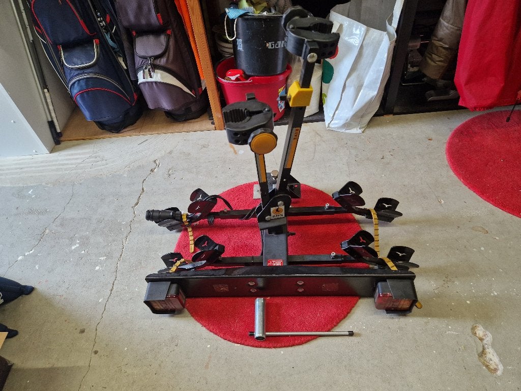 Spinder Hawk fietsendrager, Auto diversen, Fietsendragers, Ophalen, 2 fietsen, Gebruikt, Trekhaakdrager