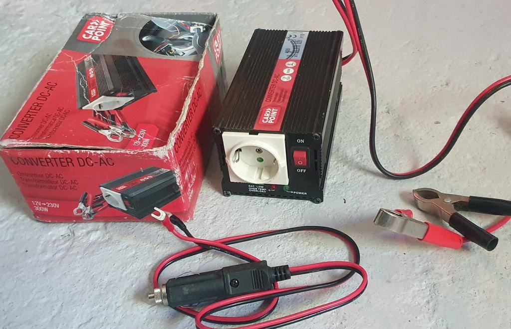 Omvormer 12V naar 230V vanaf €20, Ophalen of Verzenden, Zo goed als nieuw