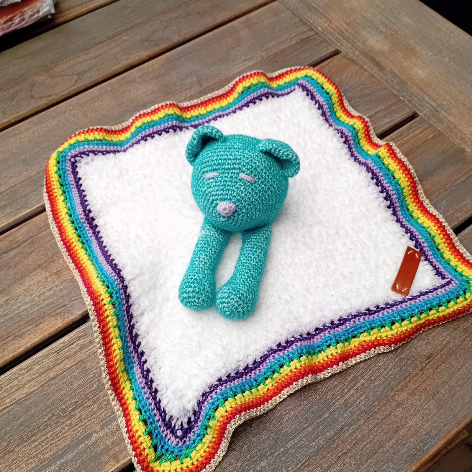 Gehaakt knuffeldoekje, Ophalen of Verzenden, Nieuw, Haken, Overige typen