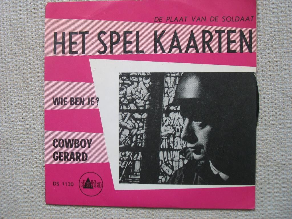Cowboy Gerard - Het Spel Kaarten, Gebruikt, 7 inch, Single, Ophalen of Verzenden