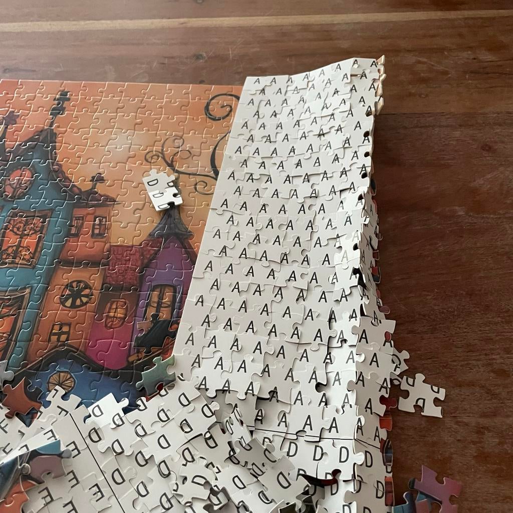 Luxe Funpuzzle vierkant, Ophalen, 500 t/m 1500 stukjes, Nieuw, Legpuzzel