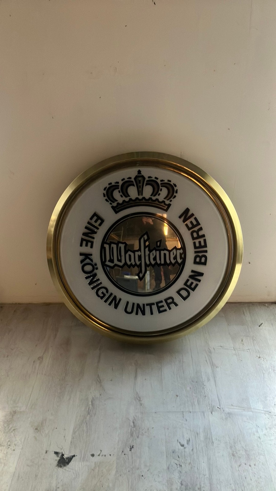 Lichtbak Warsteiner, Ophalen, Zo goed als nieuw, Reclamebord, Plaat of Schild, Overige merken