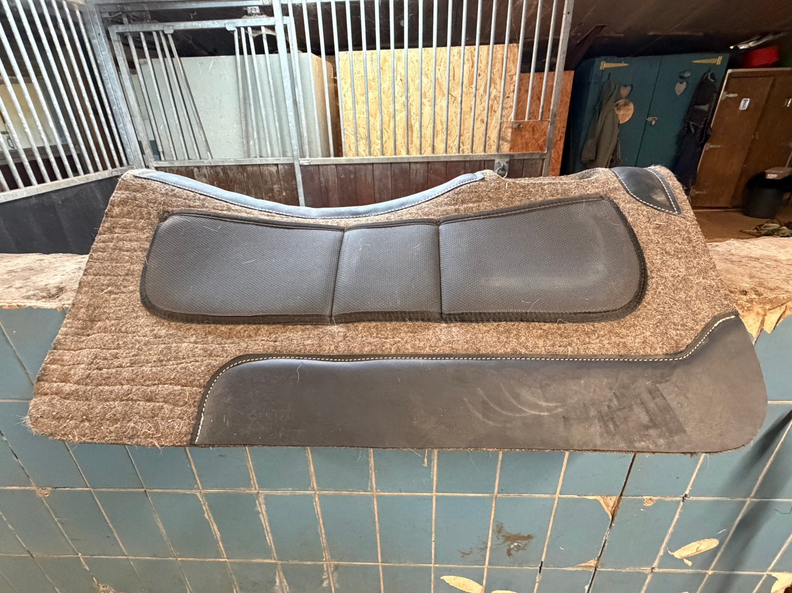 Westernpad vilt correction, Overige maten, Ophalen of Verzenden, Zo goed als nieuw, Zadelpad