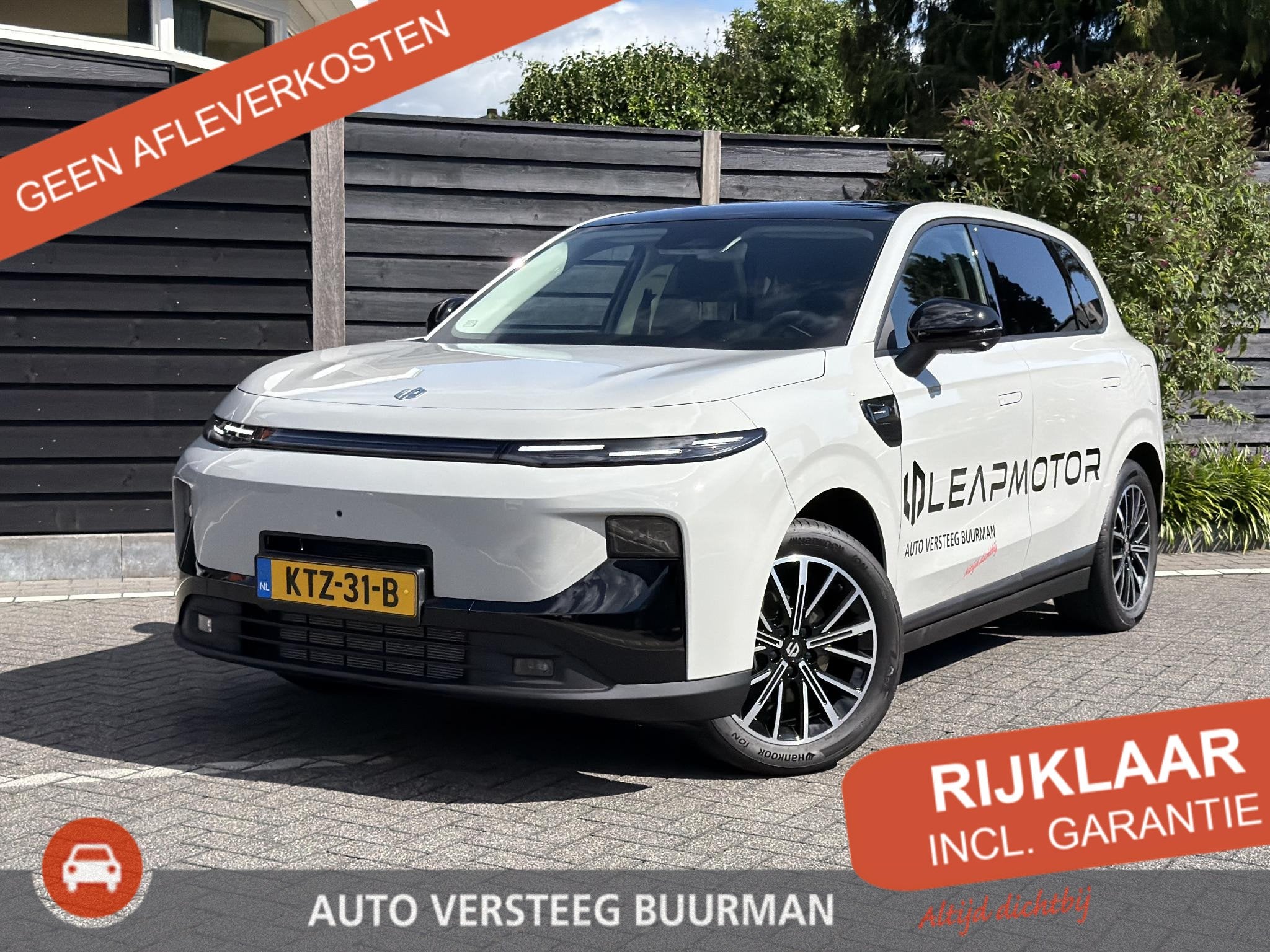 Leapmotor B10 Design Hybrid EV 18.8 kWh 218PK Automaat Navig, Auto's, 12 maanden, Achterwielaandrijving, 4 cilinders, 1760 kg