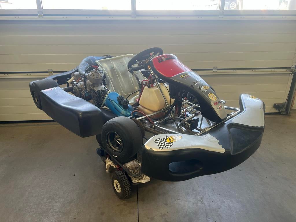 Wedstrijd kart 125cc schakel, Ophalen, Gebruikt, Kart