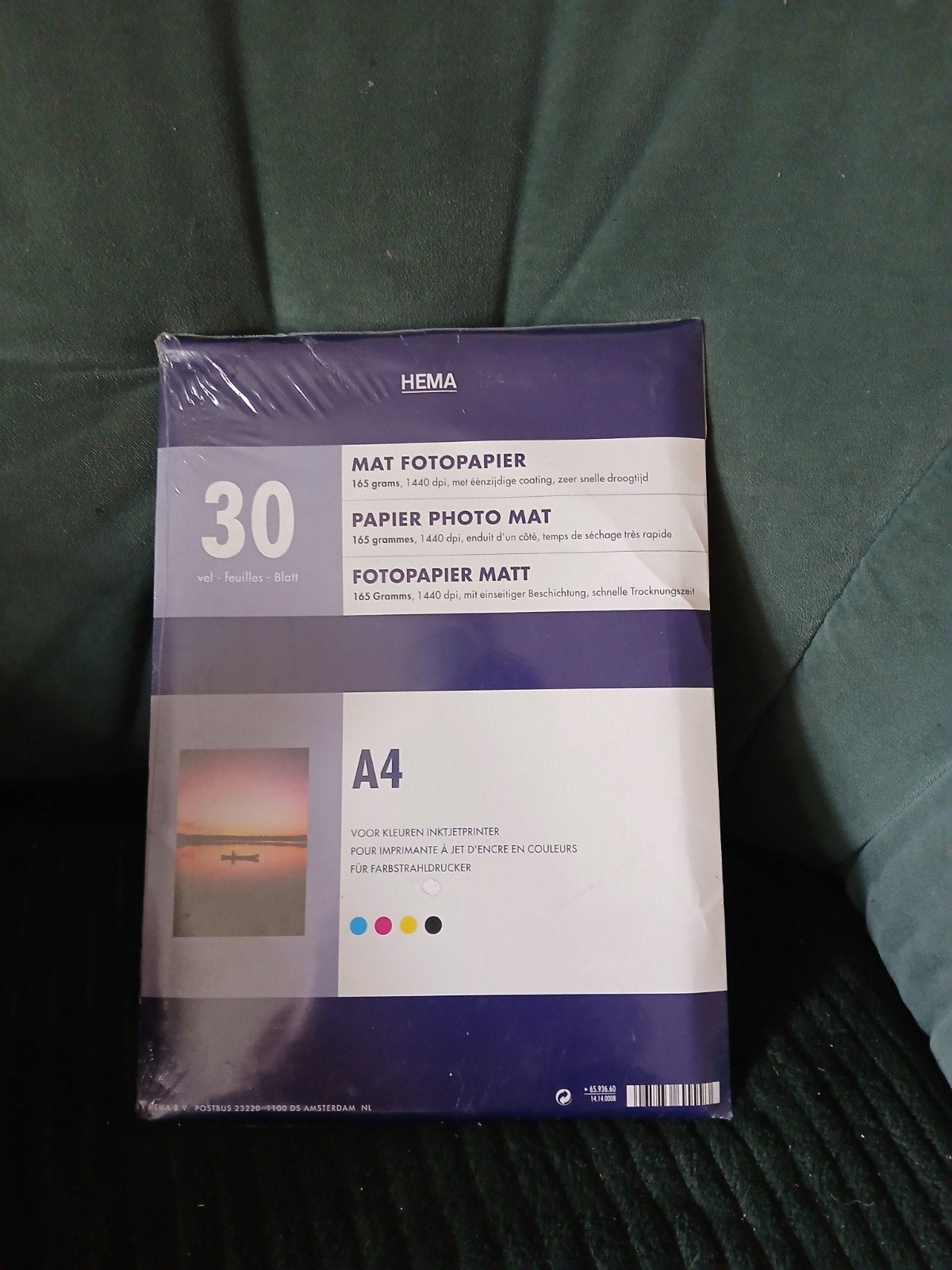 Fotopapier, Ophalen
