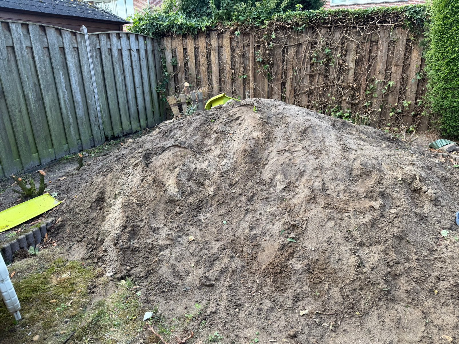 Zwart zand, Tuin en Terras, Ophalen, Tuinaarde