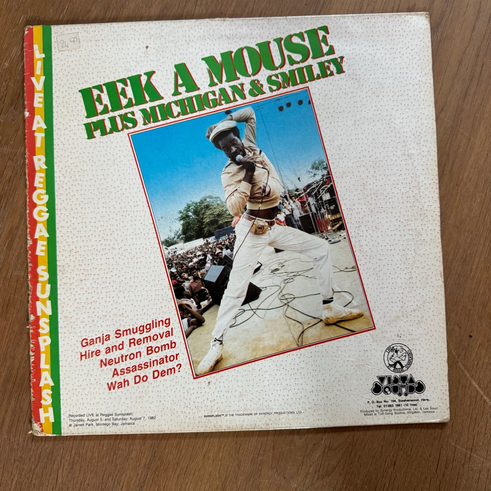 Eek A Mouse & Michigan & Smiley - Live At Reggae Sunsplash, Ophalen of Verzenden, Gebruikt