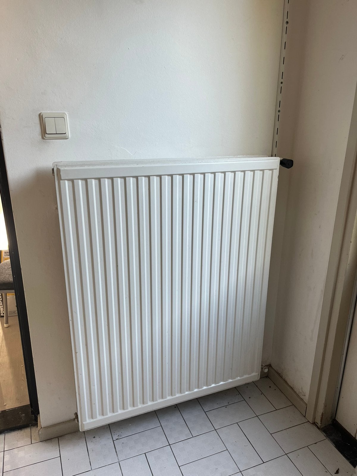 Radiator 100 cm hoog x 80 cm breed, Doe-het-zelf en Verbouw, Verwarming en Radiatoren, Ophalen, 30 tot 80 cm, Radiator, Zo goed als nieuw