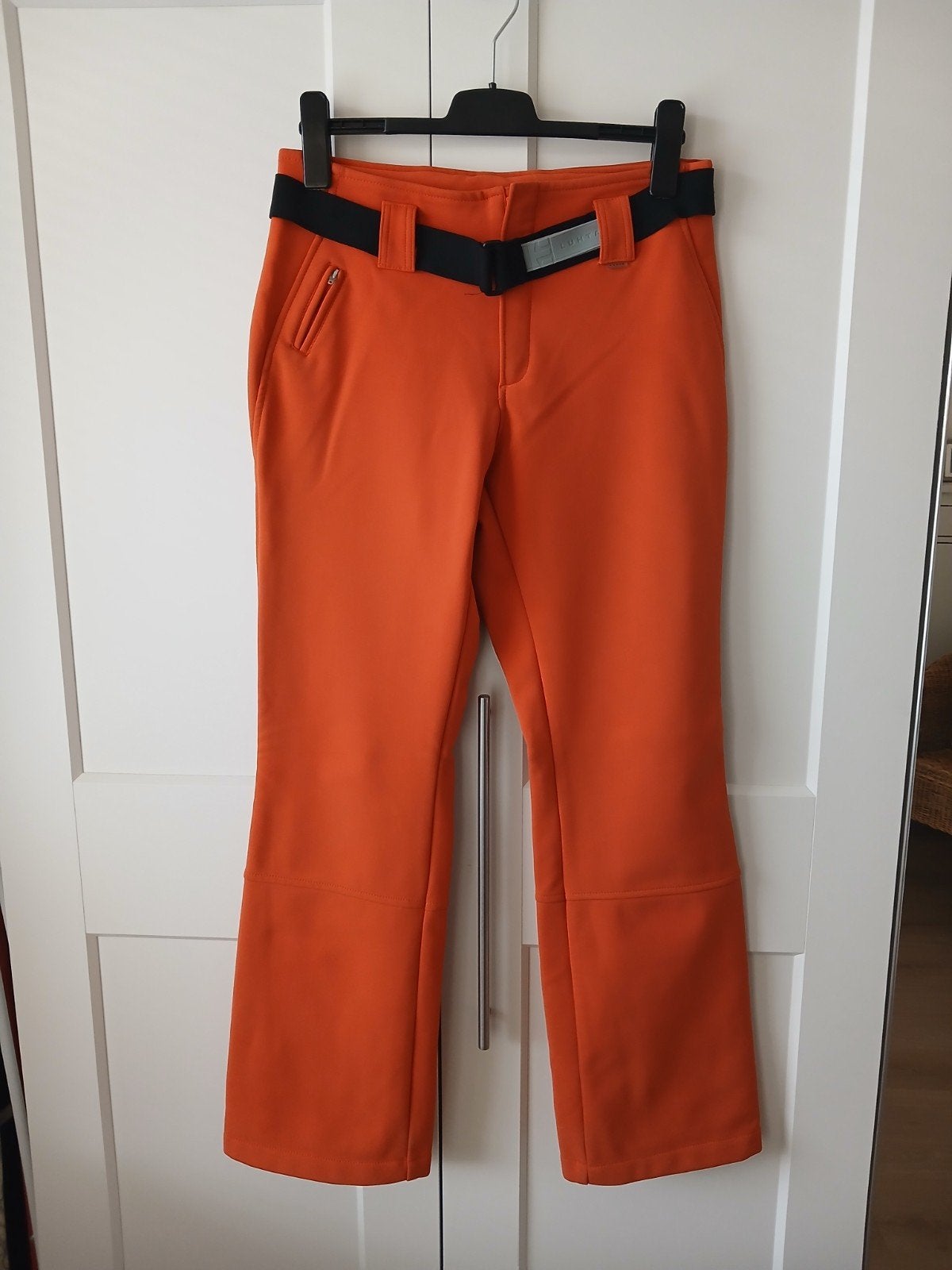 Luhta ski broek oranje softshell maat 42 valt als 40 Lutha, Kleding | Dames, Luhta, Verzenden, Zo goed als nieuw, Broek