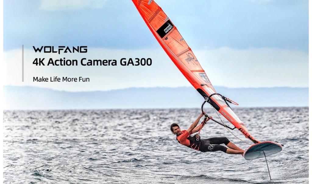 Go pro Wolfgang GA300 4K Action Camera - top kwaliteit, Ophalen of Verzenden, Zo goed als nieuw, Boot