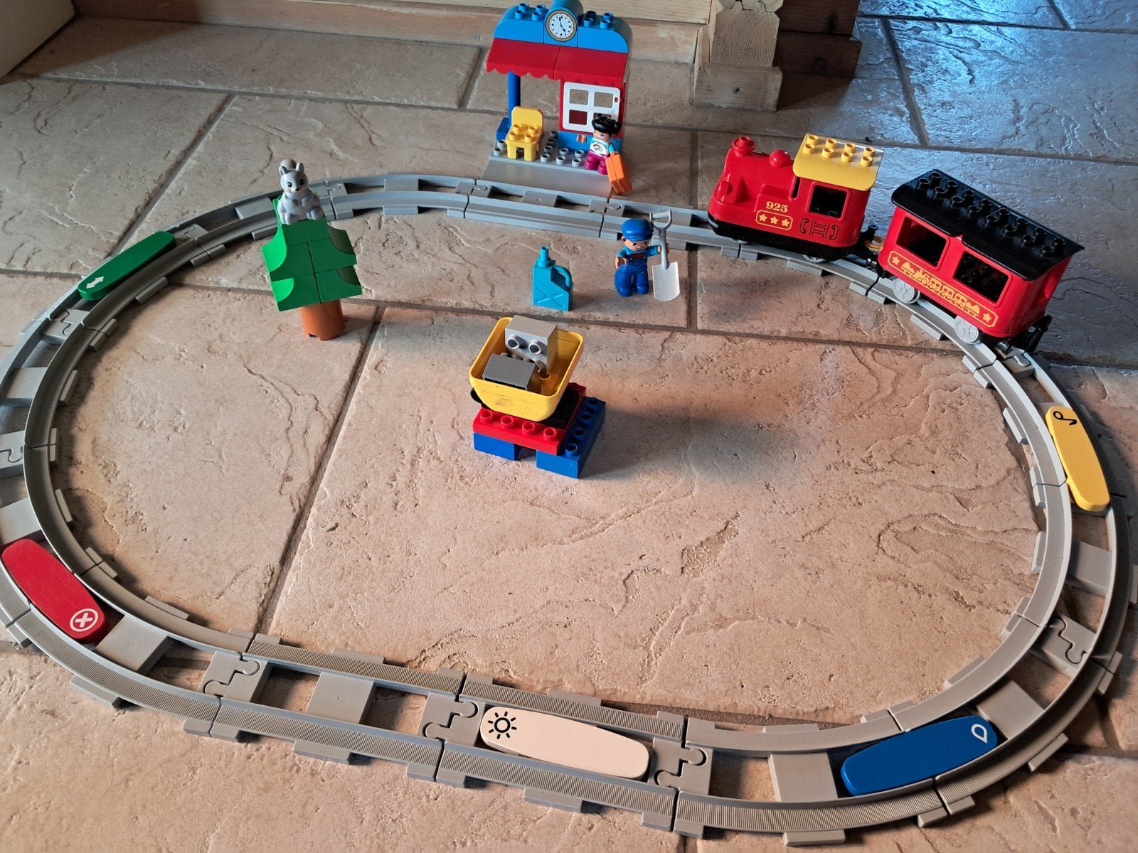 Duplo Stoomtrein, Ophalen of Verzenden, Zo goed als nieuw