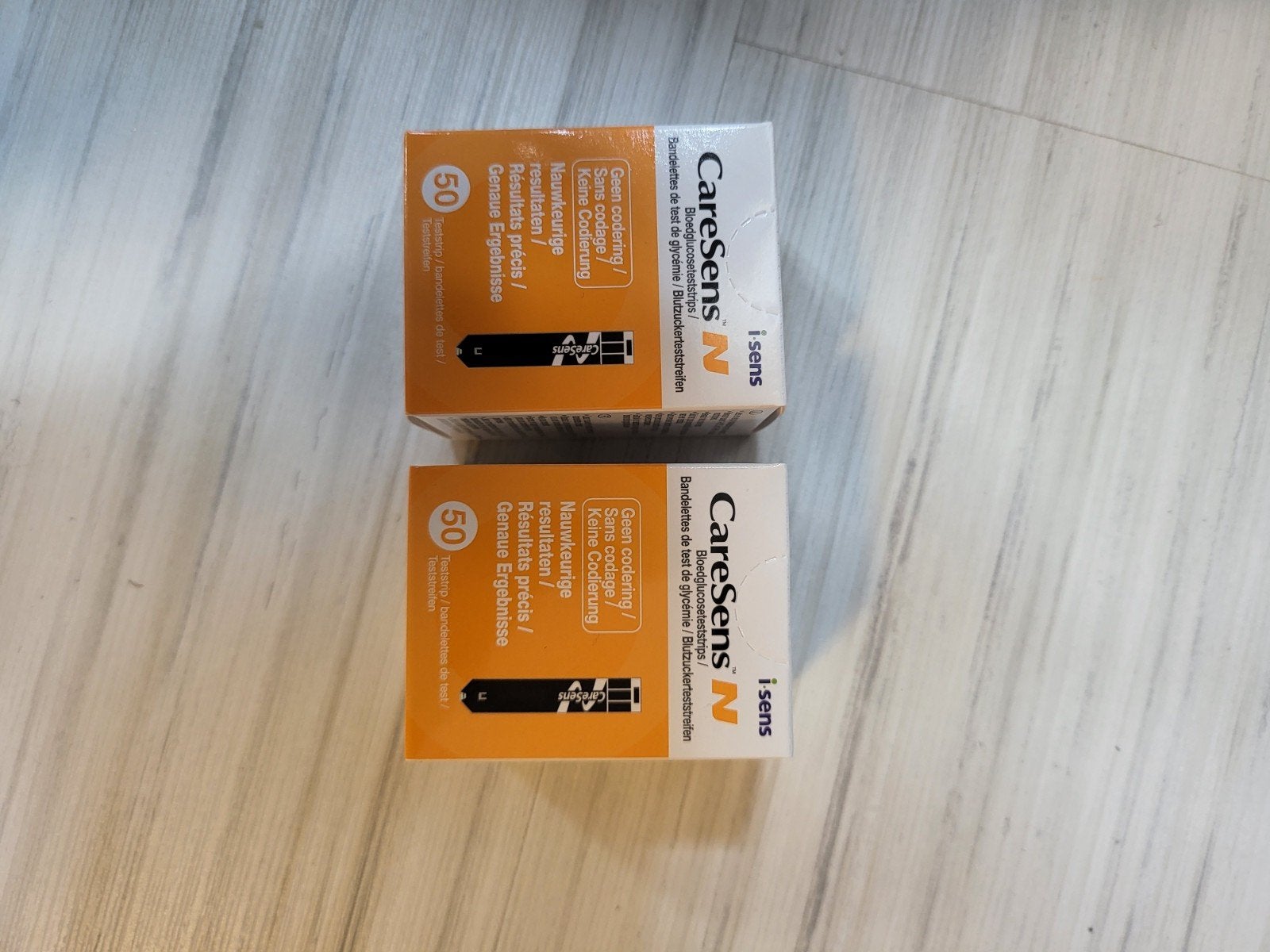CareSens N i-Sens Bloedglucoseteststrips (2x50 stuks), Ophalen of Verzenden, Nieuw, Overige typen