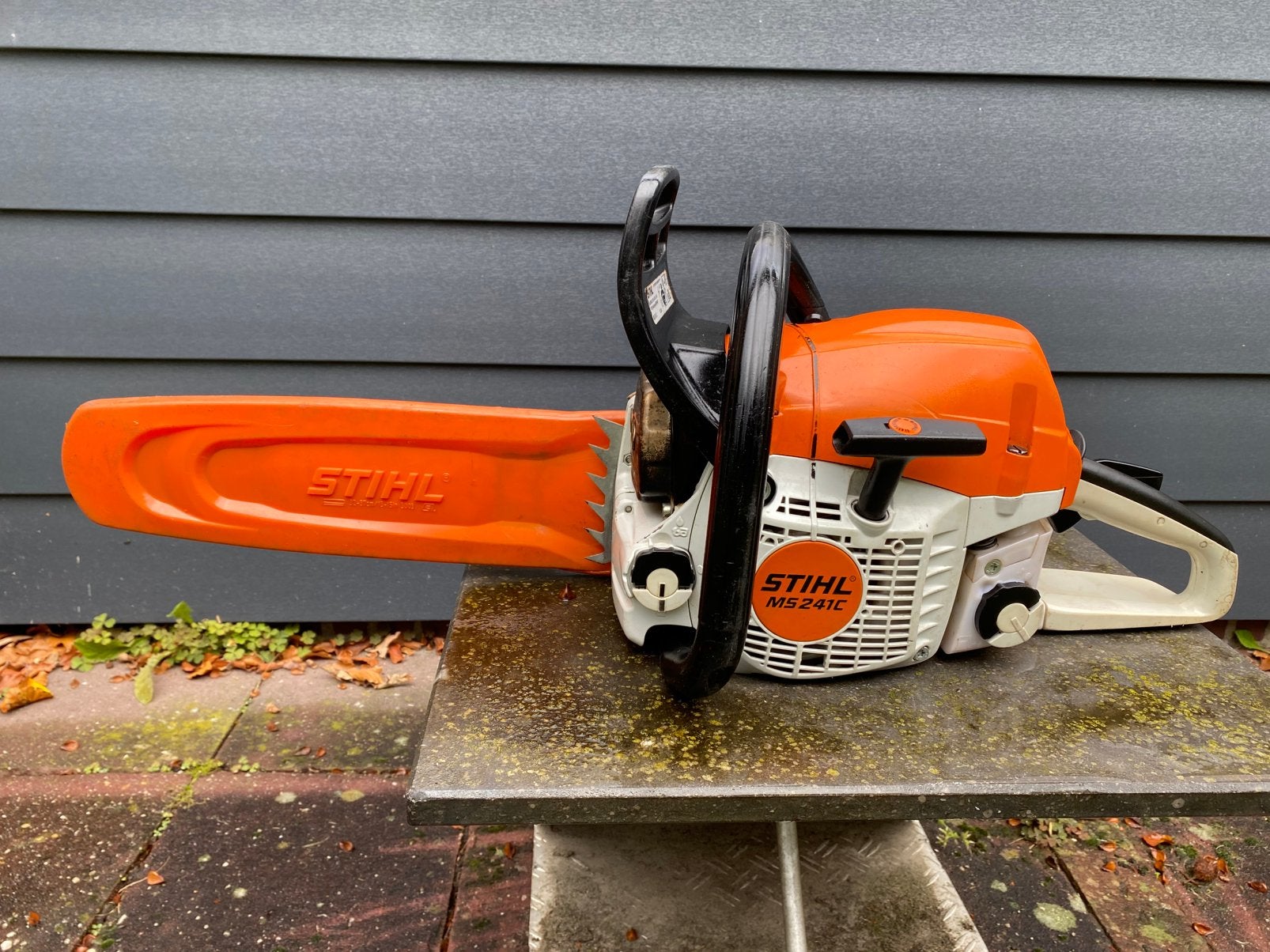 Stihl MS 241 Kettingzaag (met M-Tronik), Tuin en Terras, Ophalen of Verzenden, Gebruikt, Overige soorten
