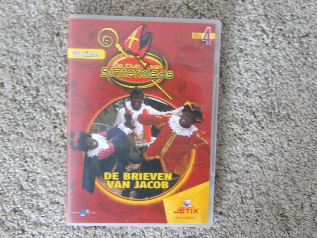 DVD de club van SINTERKLAAS deel 4 de brieven van Jacob, Ophalen of Verzenden, Zo goed als nieuw