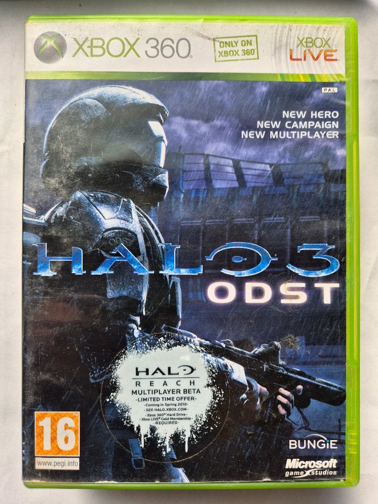 HALO 3 ODST, Gebruikt, 1 speler, Racen en Vliegen, Ophalen of Verzenden