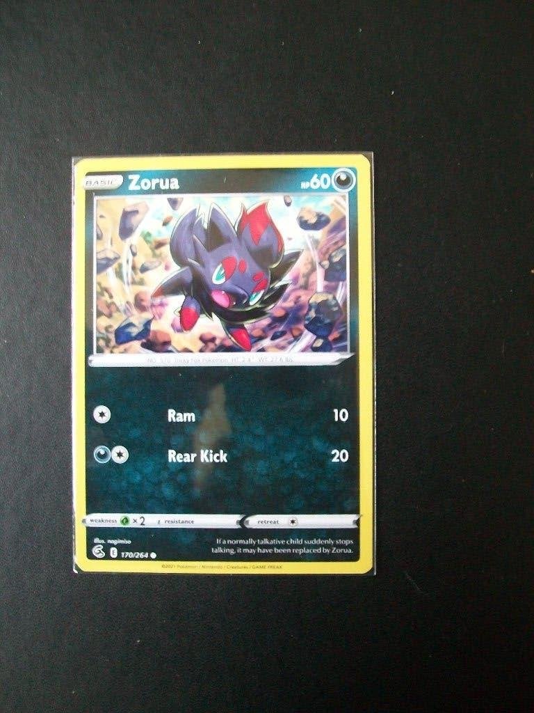 4132. Nieuwe Pokemon Kaart ZORUA hp 60 (170/264), Verzenden, Nieuw, Losse kaart