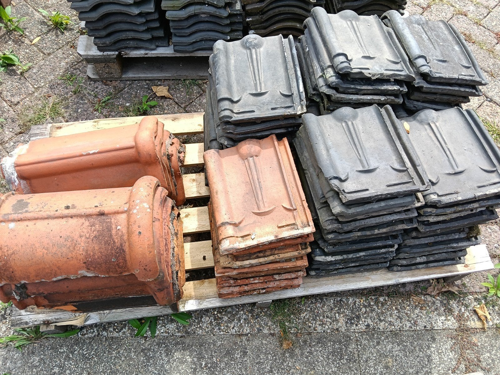 Gebruikte dakpannen, Tuin en Terras, Ophalen, Gebruikt, Overige materialen, Overige typen