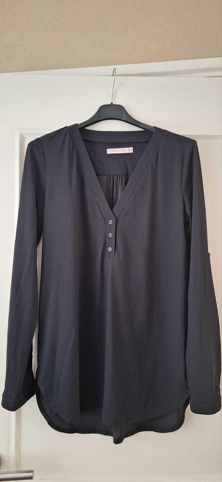 Studio Anneloes shirt, Evy, zwart, XS, nieuw!, Studio Anneloes, Verzenden, Zwart, Nieuw