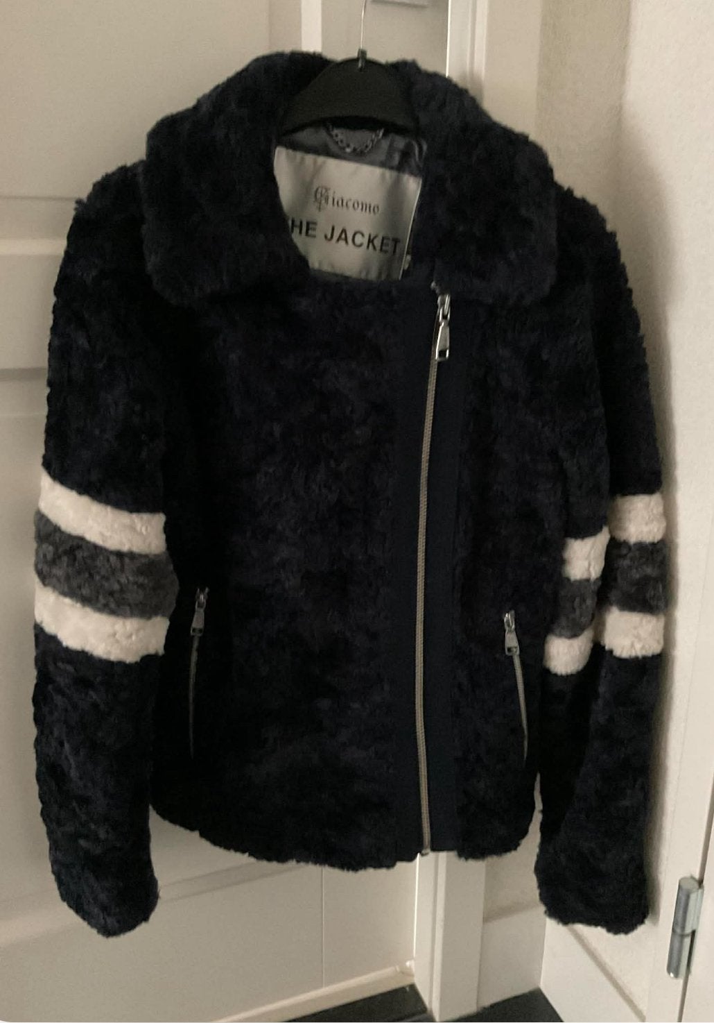 Mooie winterjas, Kleding | Dames, Jassen | Winter, Ophalen of Verzenden, Zo goed als nieuw, Maat 38/40 (M), Blauw