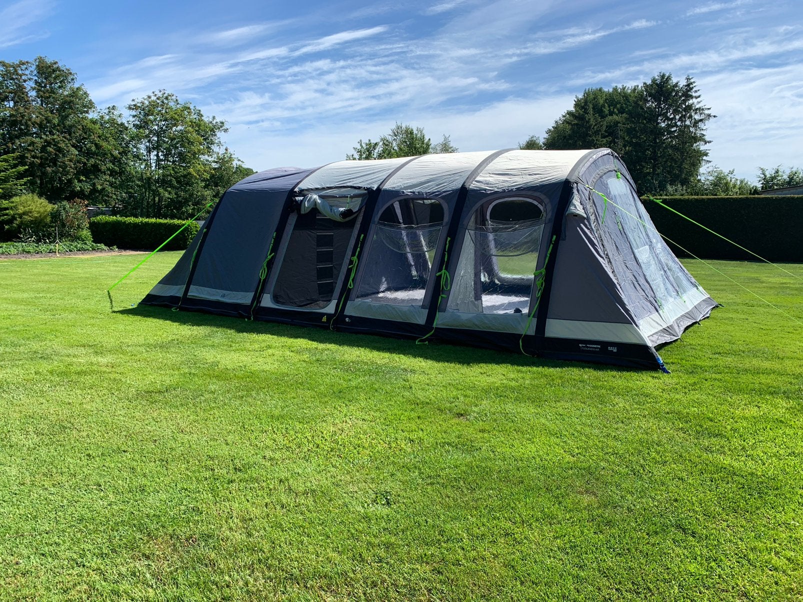Kampa Studland 6 air ZEER COMPLETE TENT!, Caravans en Kamperen, Tenten, Ophalen, Gebruikt, Tot en met 6