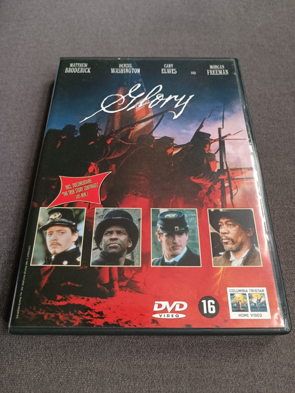 Glory - dvd, Alle leeftijden, Ophalen of Verzenden, Zo goed als nieuw