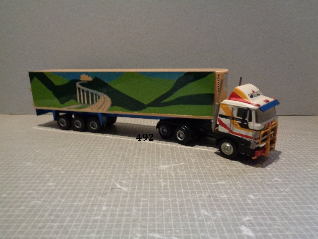lion daf 3300 3as trekker brennerpas, Ophalen of Verzenden, Zo goed als nieuw, Bus of Vrachtwagen, Lion Toys