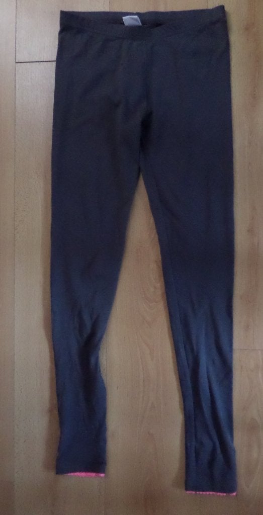 NIEUW: Donkergrijze katoenen Hema legging maat 158/164, Ophalen of Verzenden, Nieuw, Meisje, Broek