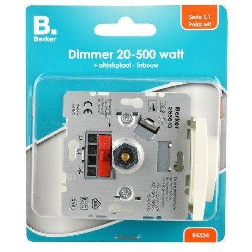 Dimmer 20-500W gl+hal conv.trafo, Verzenden, Nieuw
