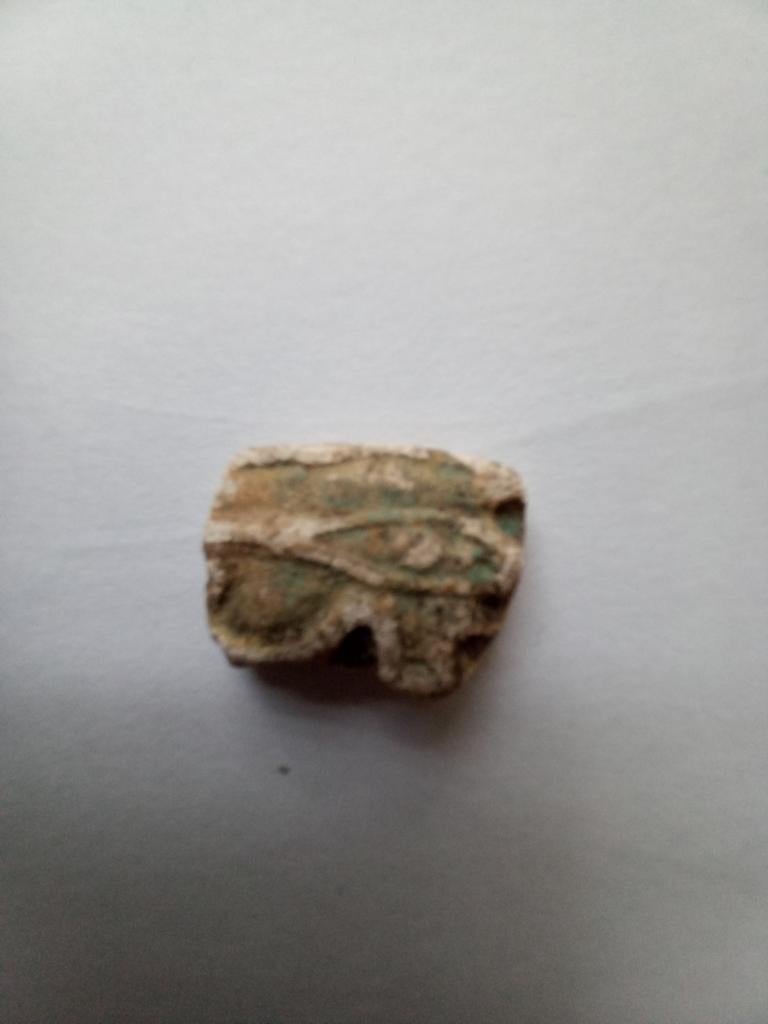 Oud Egyptisch Oog van Horus Amulet - Oudjat Oog, Ophalen of Verzenden