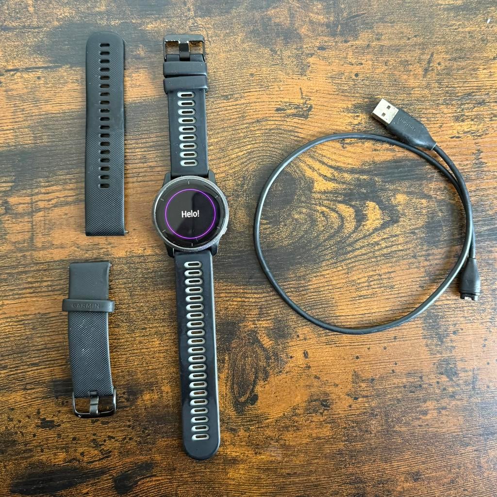 Garmin Venu 2 45mm GPS, Ophalen, Gebruikt, Zwart, GPS