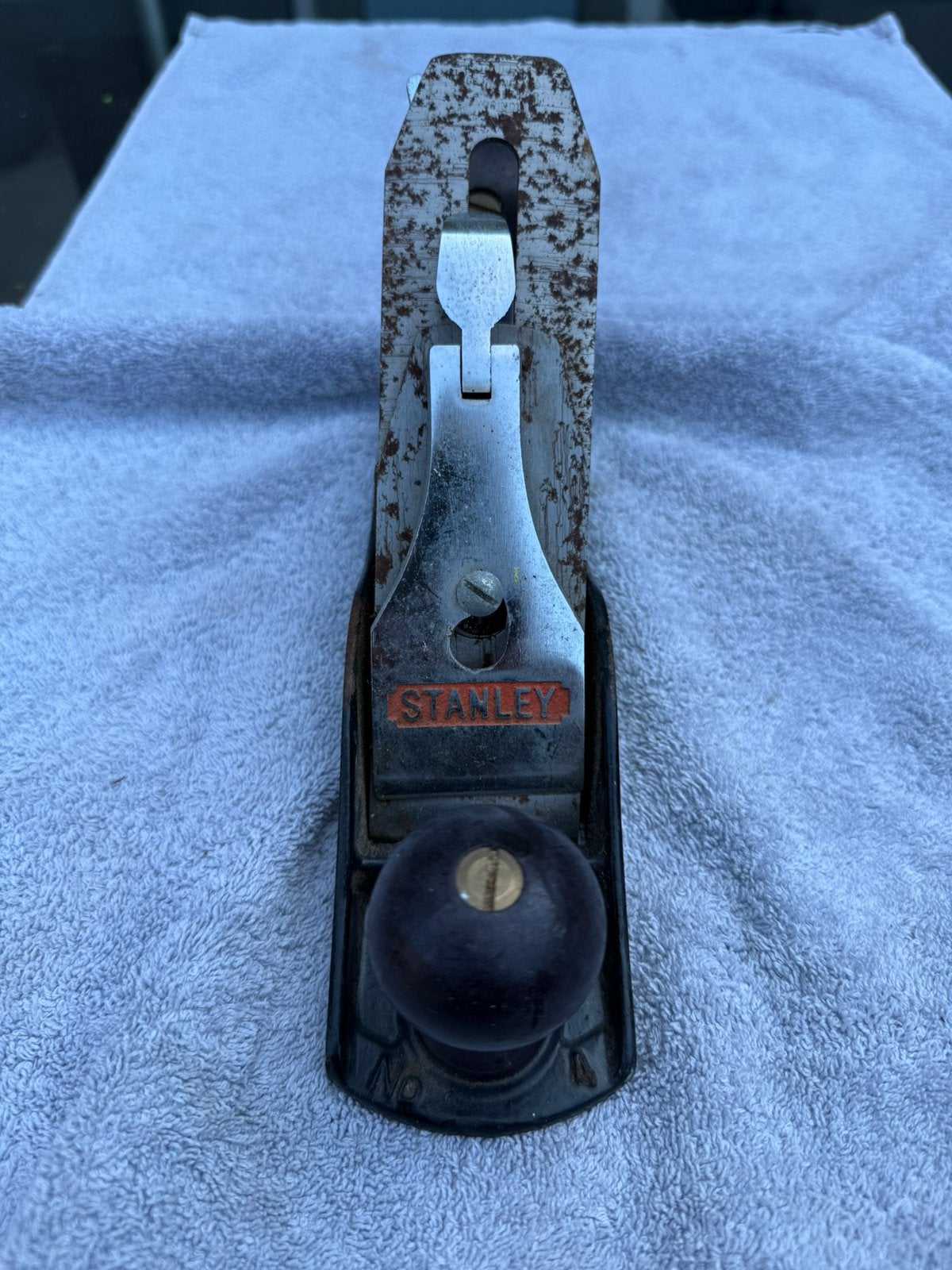 Vintage Stanley Bailey nr. 4 bankschaaf., Antiek en Kunst, Ophalen of Verzenden