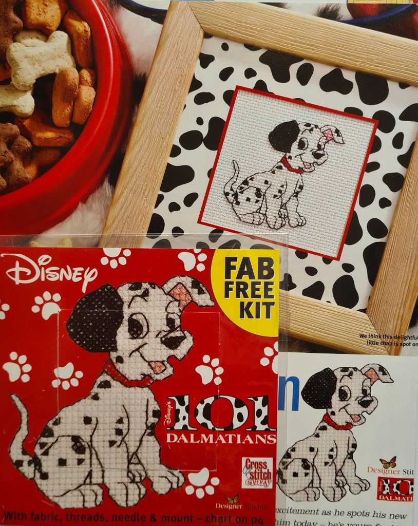 101 Dalmatiërs borduurpakketje, Ophalen, Nieuw, Handborduren, Borduurpakket