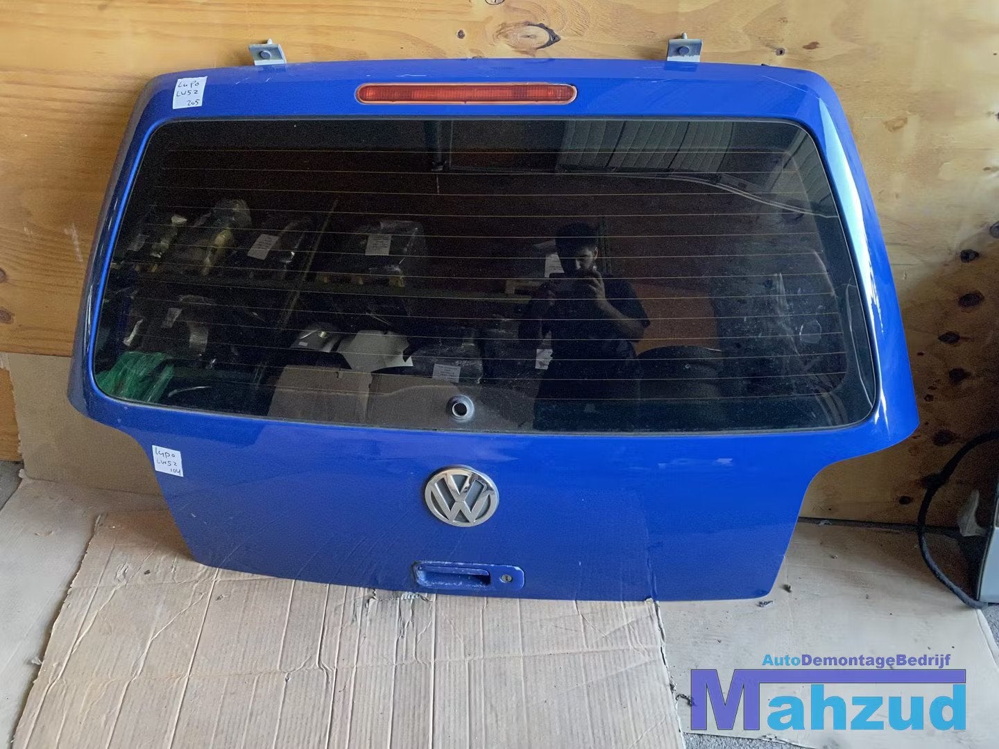 VW LUPO BLAUW LW5Z Achterklep 1998-2005, Auto-onderdelen, Gebruikt, Volkswagen AG, Achter, Berliner Ring 2
38440  Wolfsburg, DE