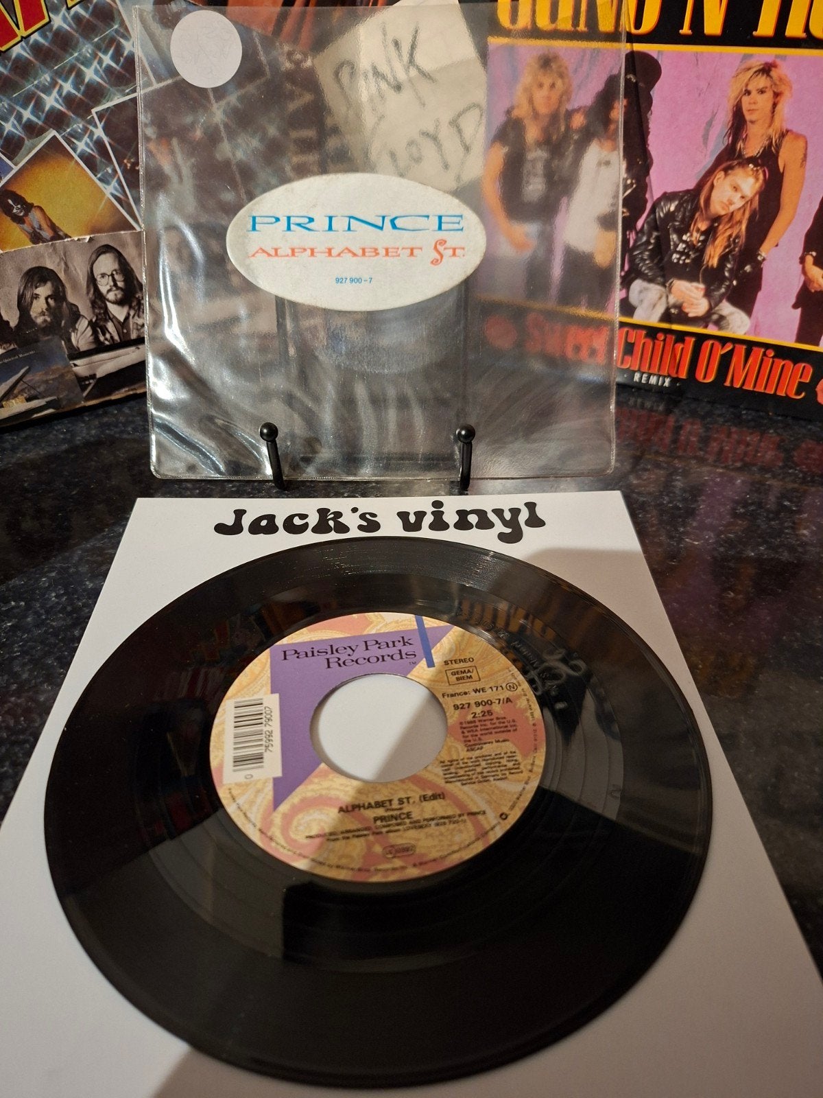 Prince - Alphabet St. (Edit) 7 inch vinyl single 1988, Gebruikt, Pop, 7 inch, Ophalen of Verzenden