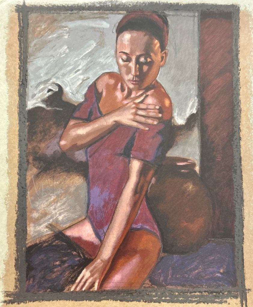 Zeefdruk Nico Vrielink, Antiek en Kunst, Kunst | Litho's en Zeefdrukken, Gesigneerd, Verzenden, Zeefdruk