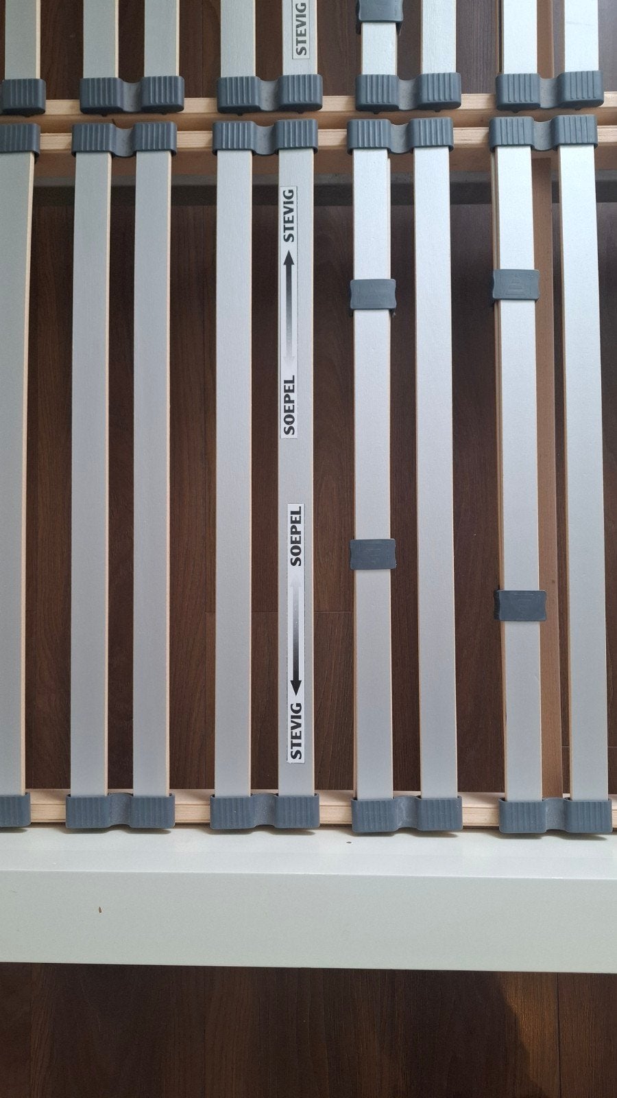 Twee Flexus vlakke lattenbodems, 70 x 200 cm, Ophalen, Gebruikt, Bedbodem, 200 cm