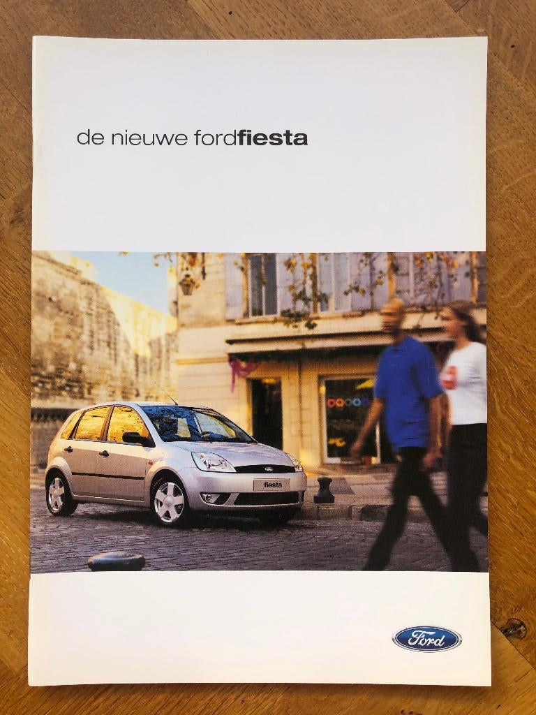 Ford Fiesta folder 03.2002, Ford, Verzenden, Nieuw, Ford