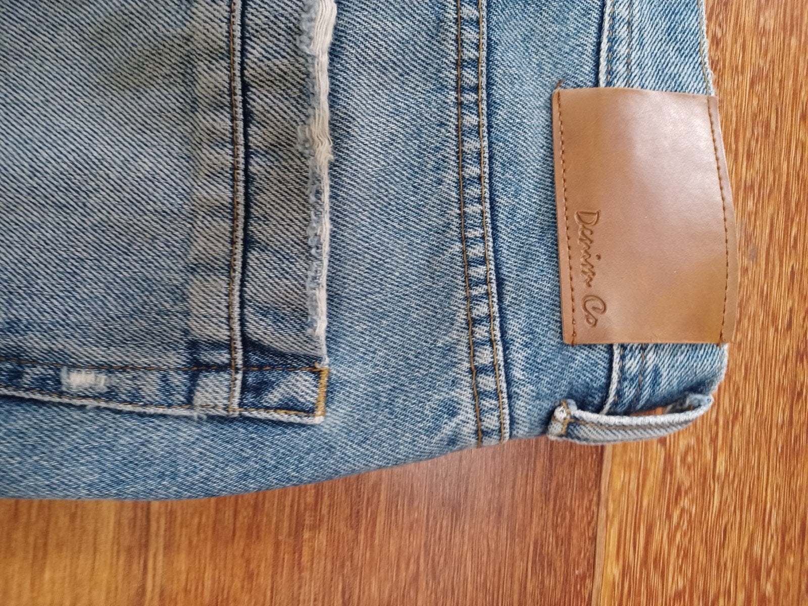 Denim Co. Slim Fit Jeans W30/L30 - Gedragen, Blauw, W32 (confectie 46) of kleiner, Ophalen of Verzenden, Zo goed als nieuw