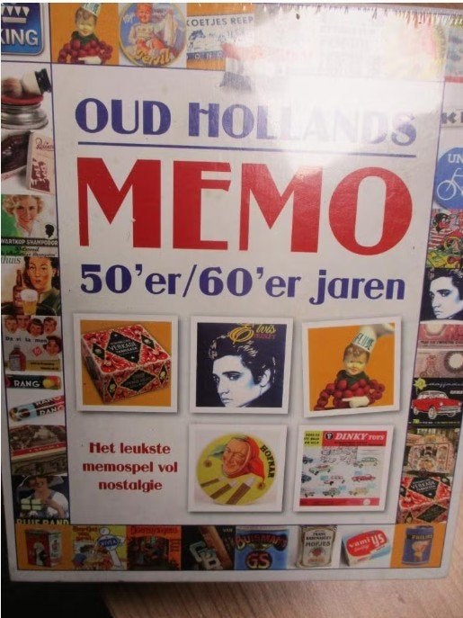 OUD HOLLANDS MEMO SPEL 50ér/60'er jaren NIEUW, Verzenden, Nieuw, Jongen of Meisje