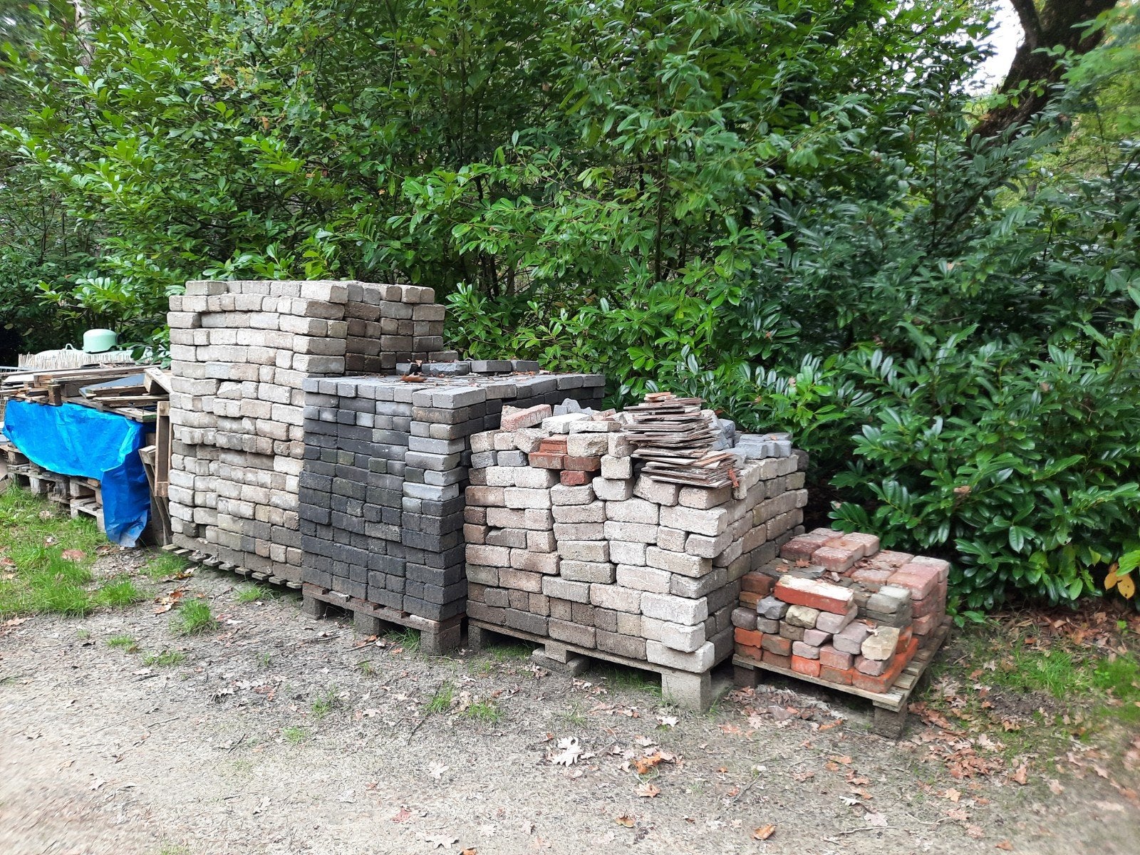 gratis terras klinkers, Ophalen, Gebruikt, Beton, Klinkers