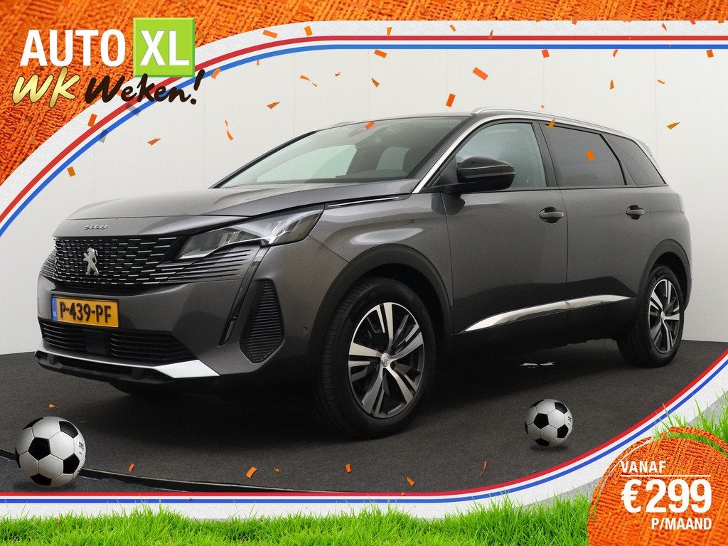 Peugeot 5008 1.2T 131 PK Aut. Allure 7-Pers Half-Leder Dodeh, Auto's, Peugeot, Voorwielaandrijving, Parkeersensor, Gebruikt, 1199 cc